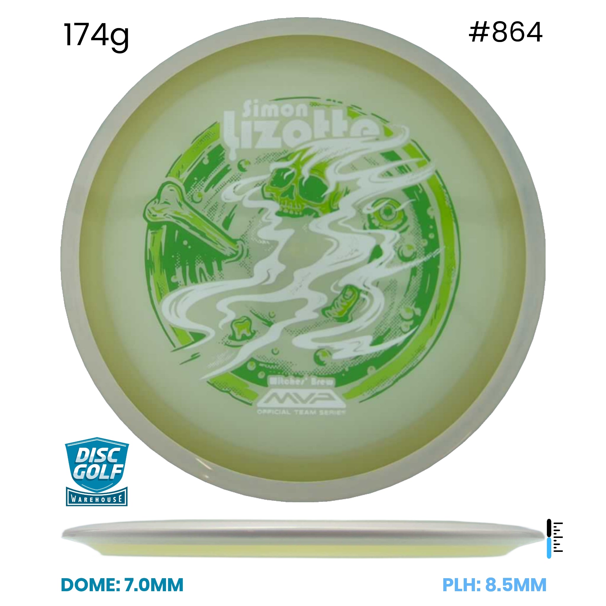 Disc Golf Warehouse Axiom Aspect - Eclipse Glow Plastic – Simon Lizotte Halloween Team Series Glow 174g
