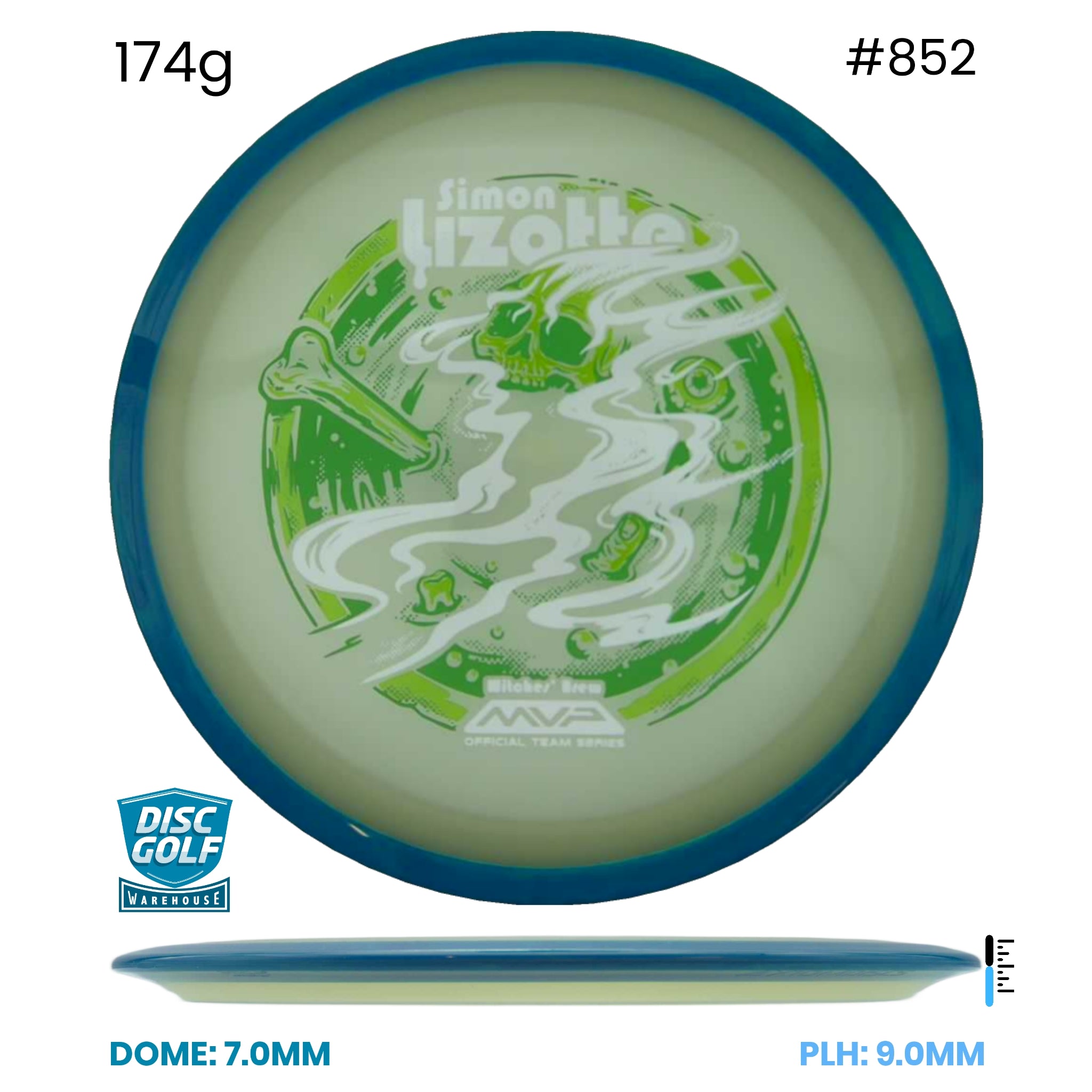 Disc Golf Warehouse Axiom Aspect - Eclipse Glow Plastic – Simon Lizotte Halloween Team Series Glow 174g