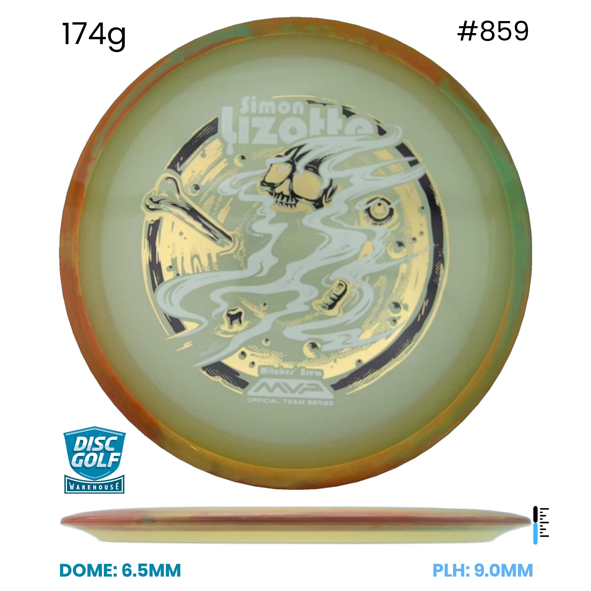 Disc Golf Warehouse Axiom Aspect - Eclipse Glow Plastic – Simon Lizotte Halloween Team Series Glow 174g