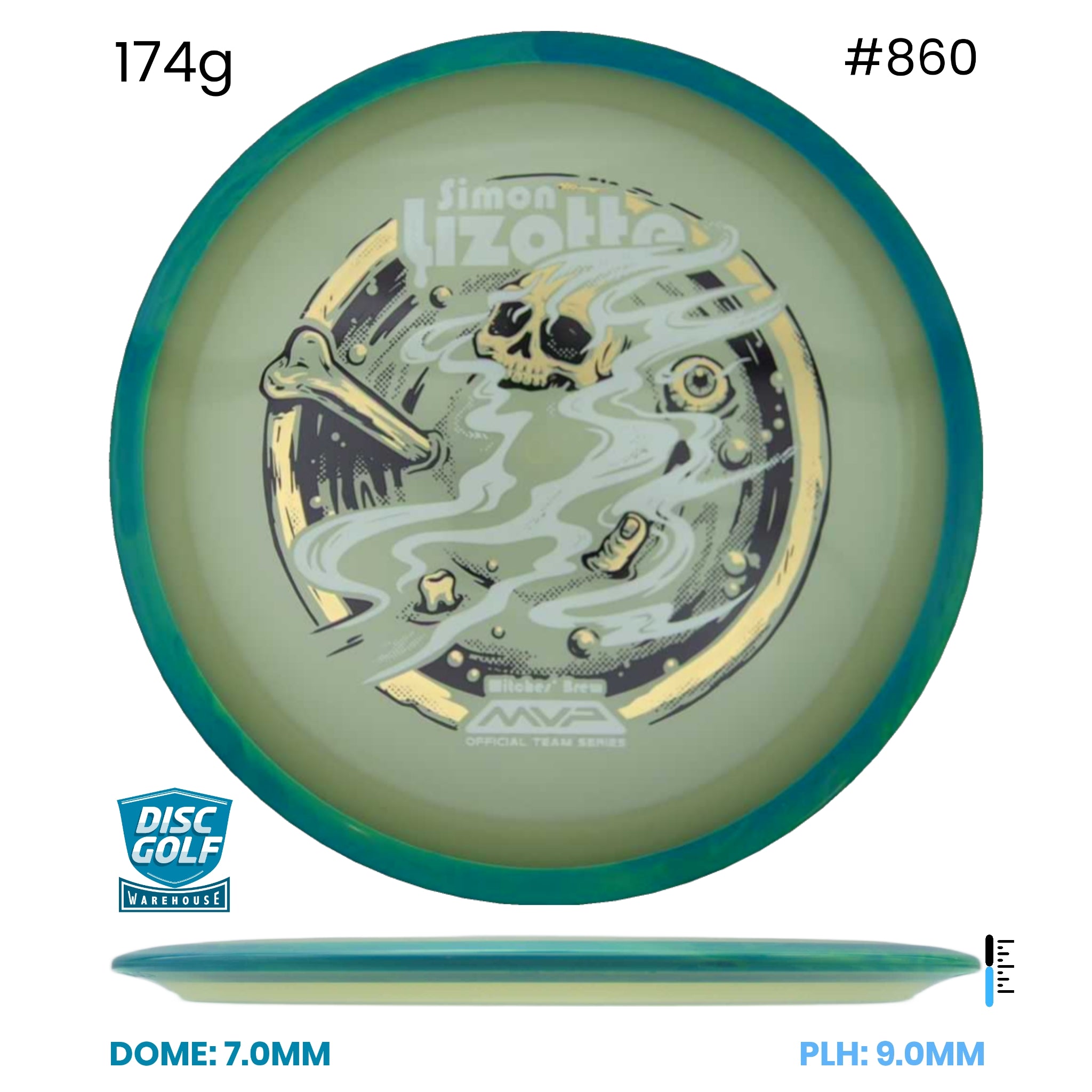 Disc Golf Warehouse Axiom Aspect - Eclipse Glow Plastic – Simon Lizotte Halloween Team Series Glow 174g