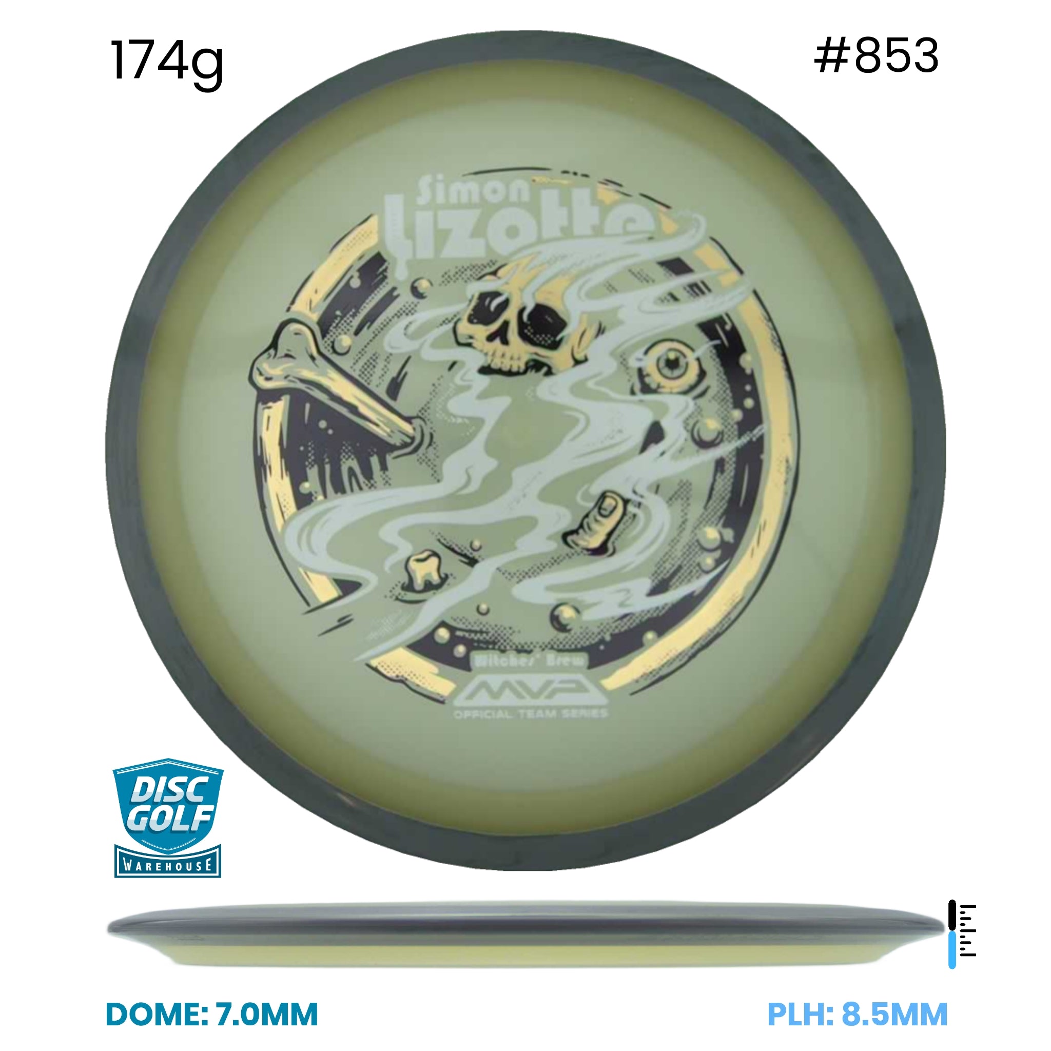 Disc Golf Warehouse Axiom Aspect - Eclipse Glow Plastic – Simon Lizotte Halloween Team Series Glow 174g