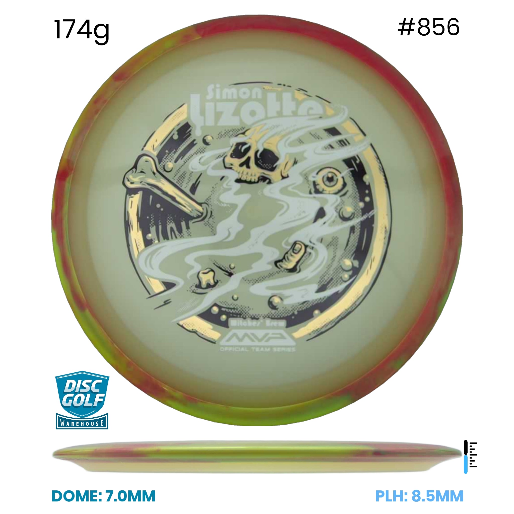 Disc Golf Warehouse Axiom Aspect - Eclipse Glow Plastic – Simon Lizotte Halloween Team Series Glow 174g