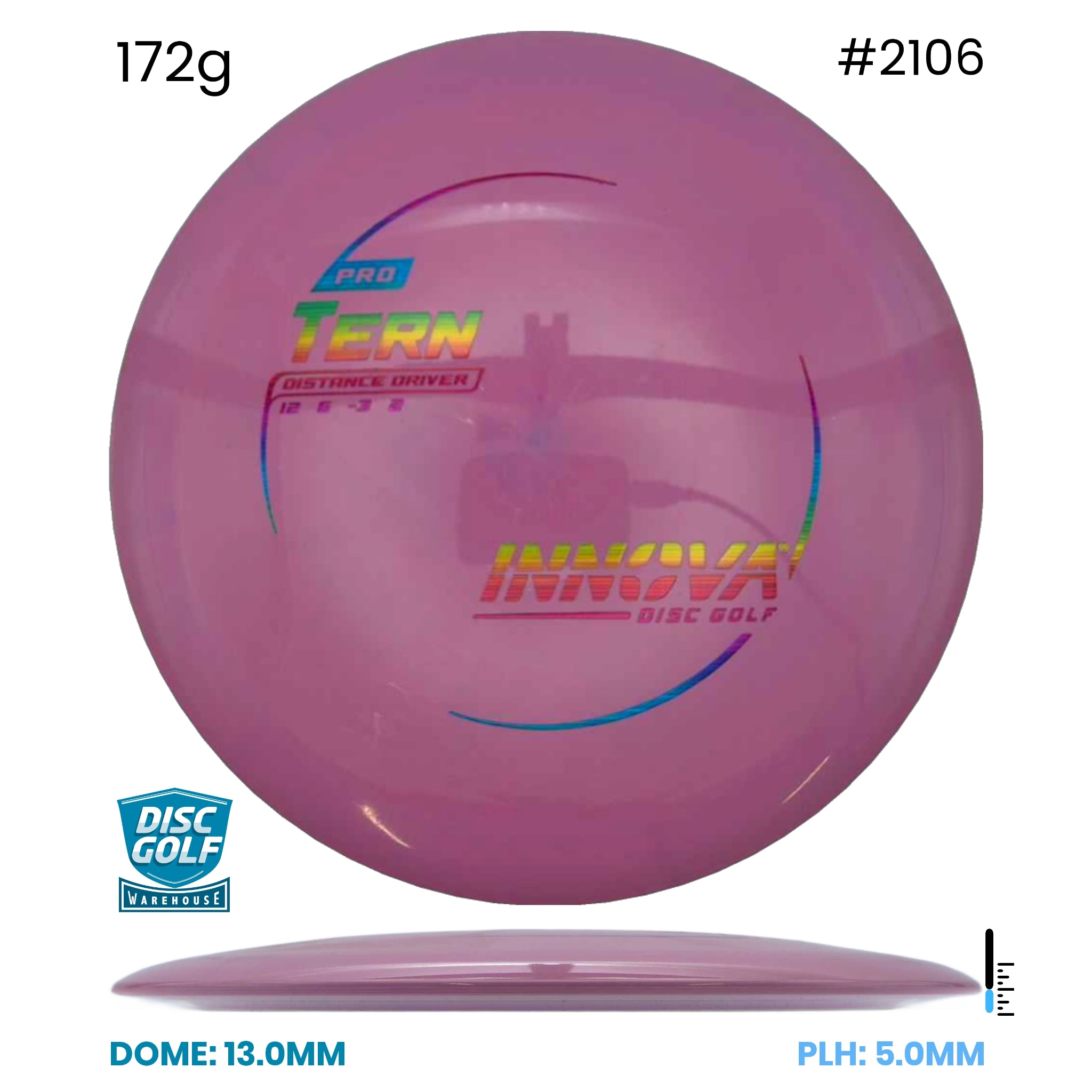 Disc Golf Warehouse Innova Tern - Pro Pink/Rainbow Holo 172g