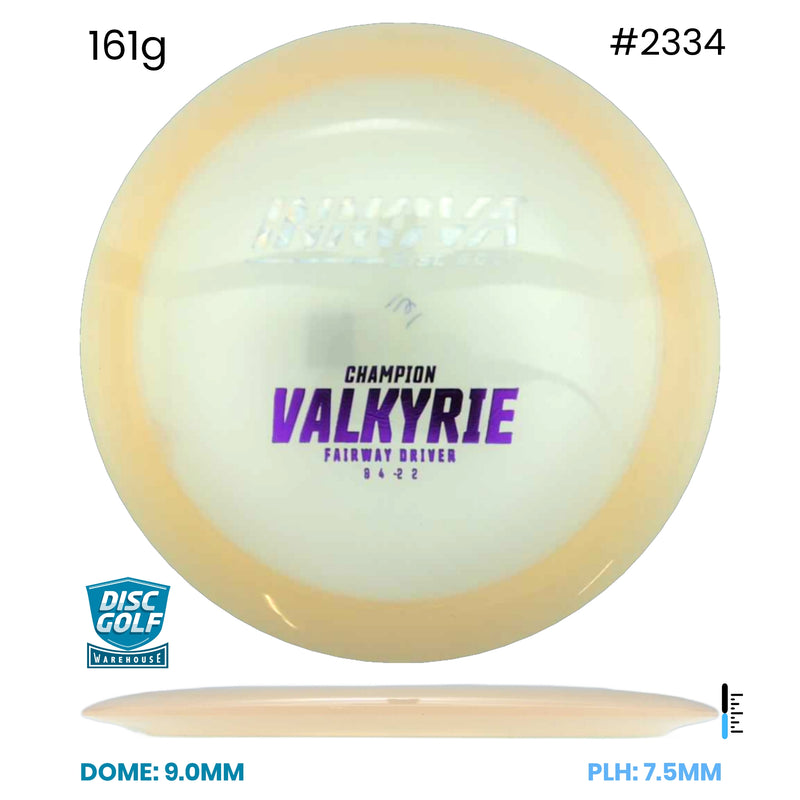 Disc Golf Warehouse Innova Valkyrie - Champion Orange/Purple Metallic, Silver 161g