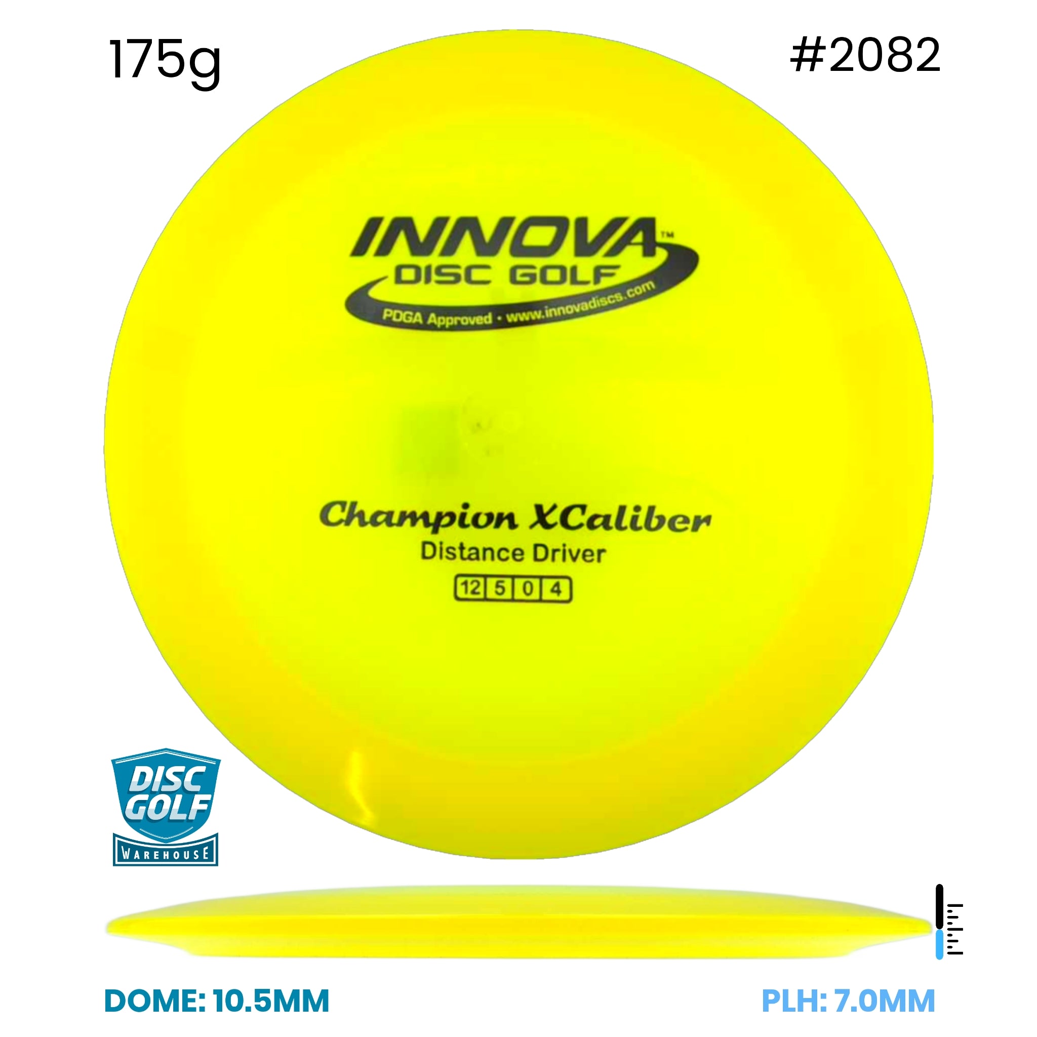 Disc Golf Warehouse Innova Xcaliber - Champion Yellow/Black 175g
