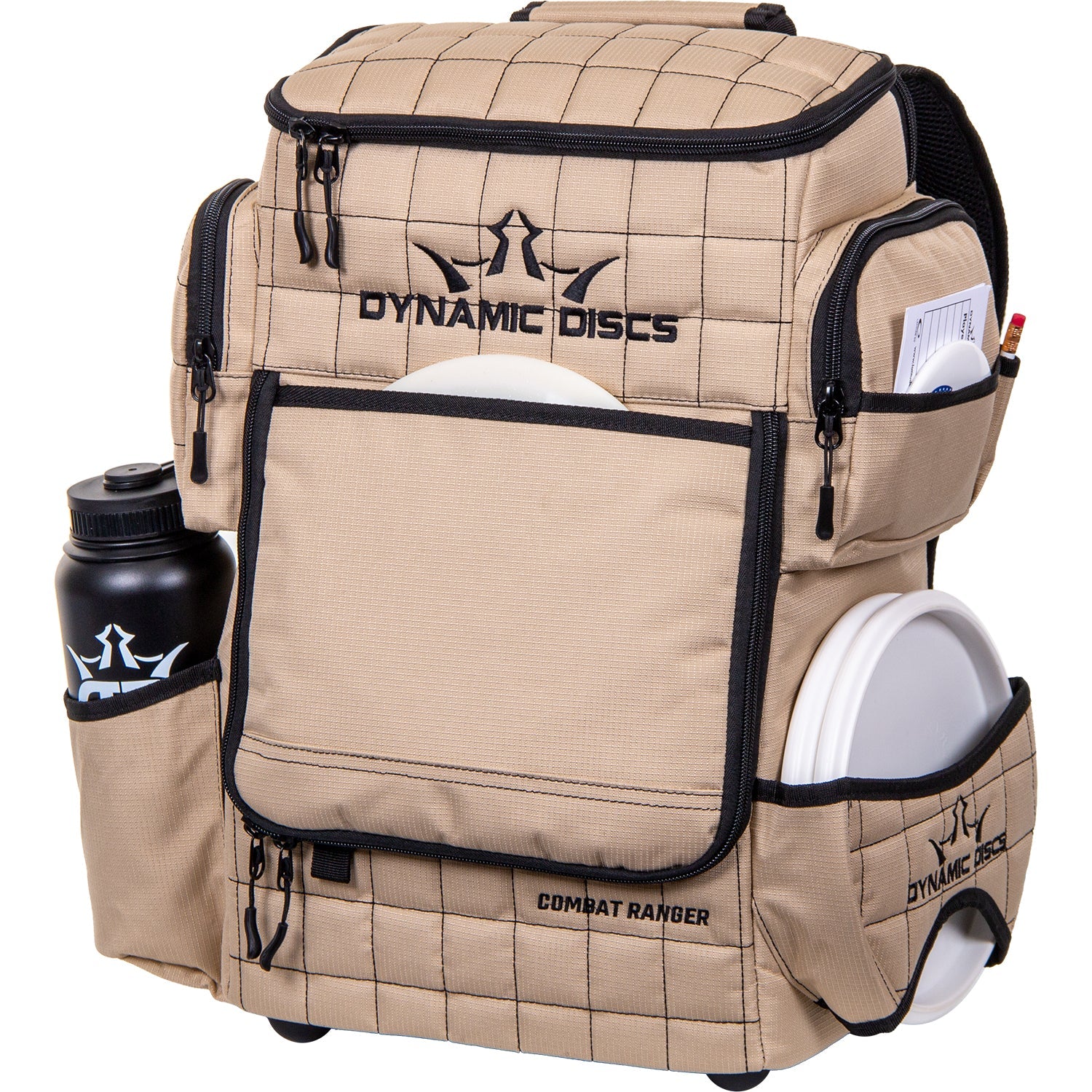 Dynamic Discs Combat Ranger Bag in Sandstone, side view