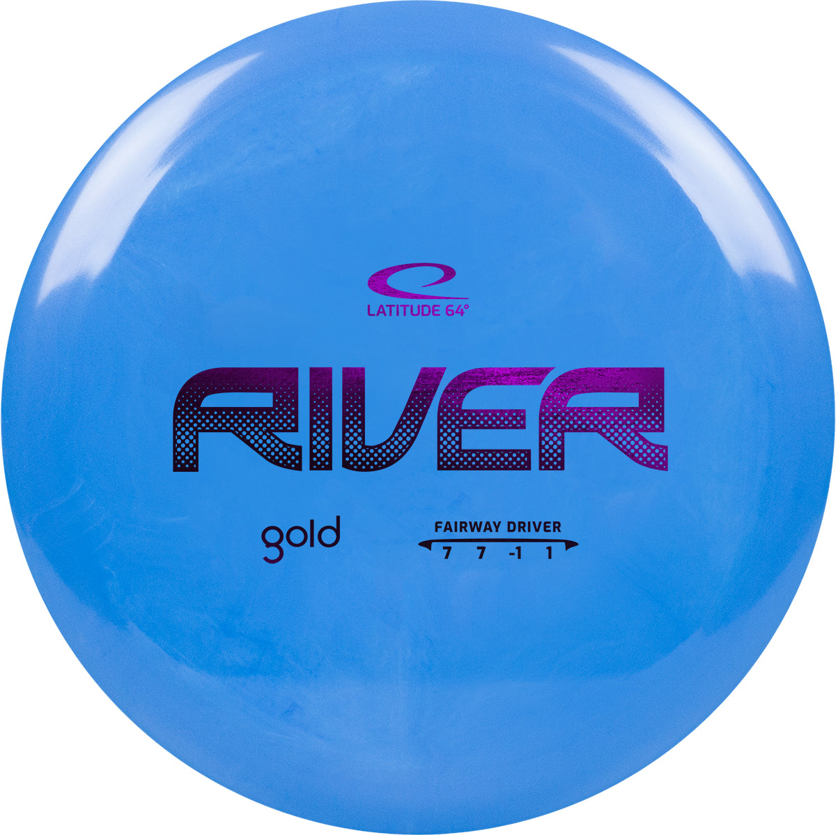 Latitude 64 River - Gold Plastic