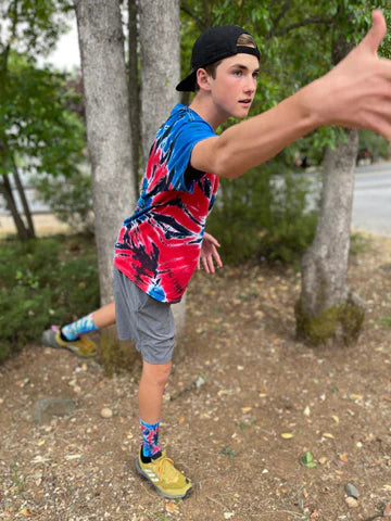 Tee Box Sox Grateful Chains