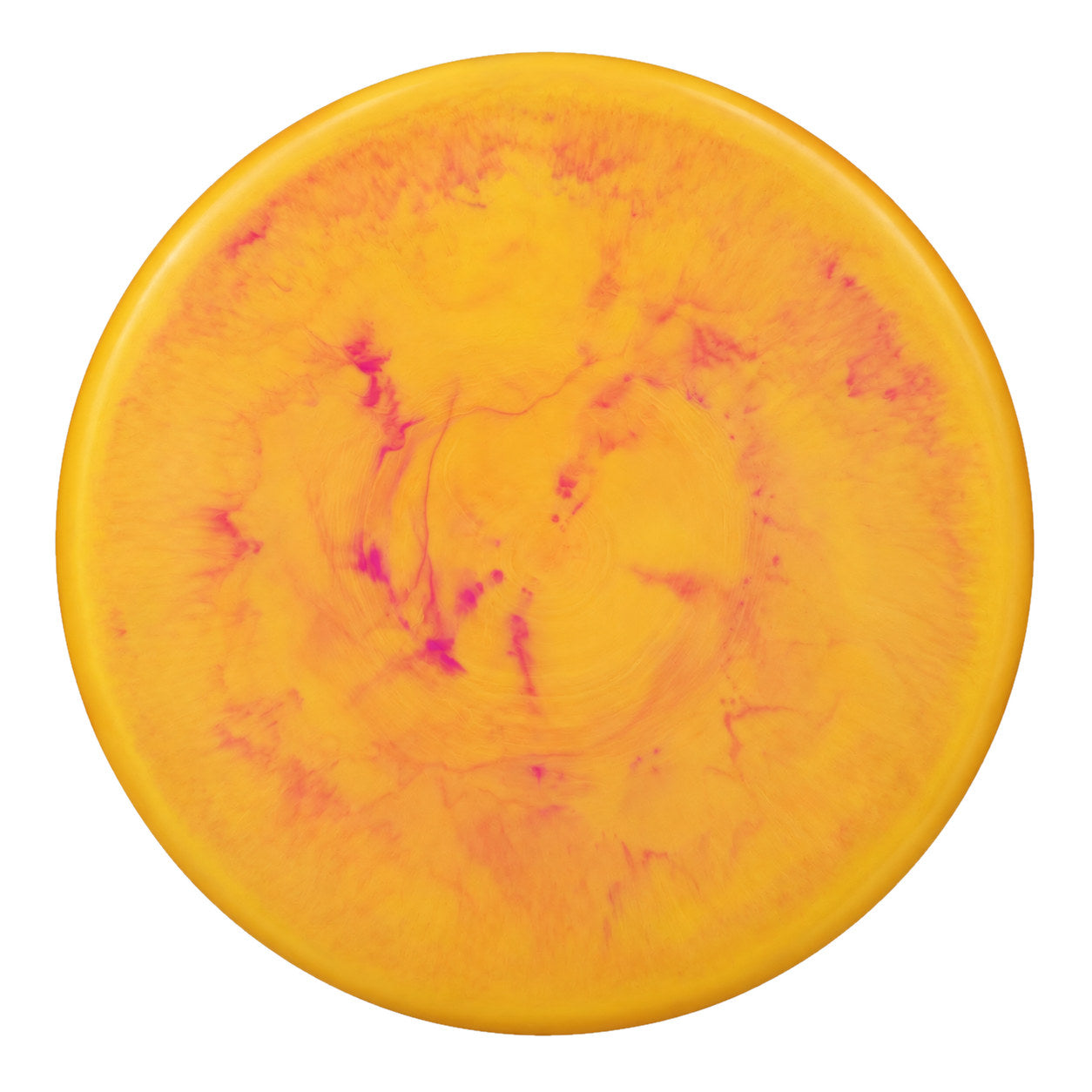 Yellow Swirl Loop discs Wonder in Happy Medium Plastic