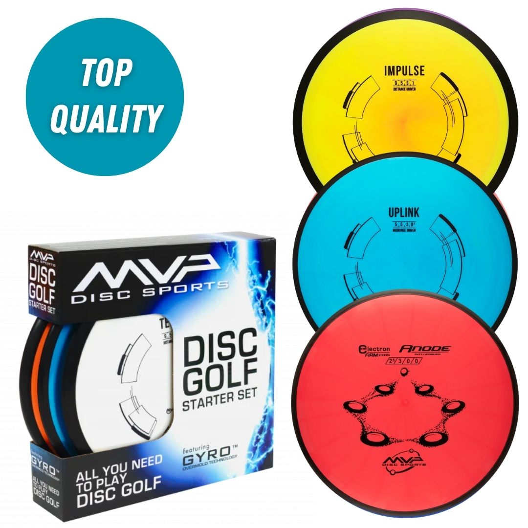 MVP Premium 3 Disc Starter Set with box โ Impulse, Uplink and Anode discs