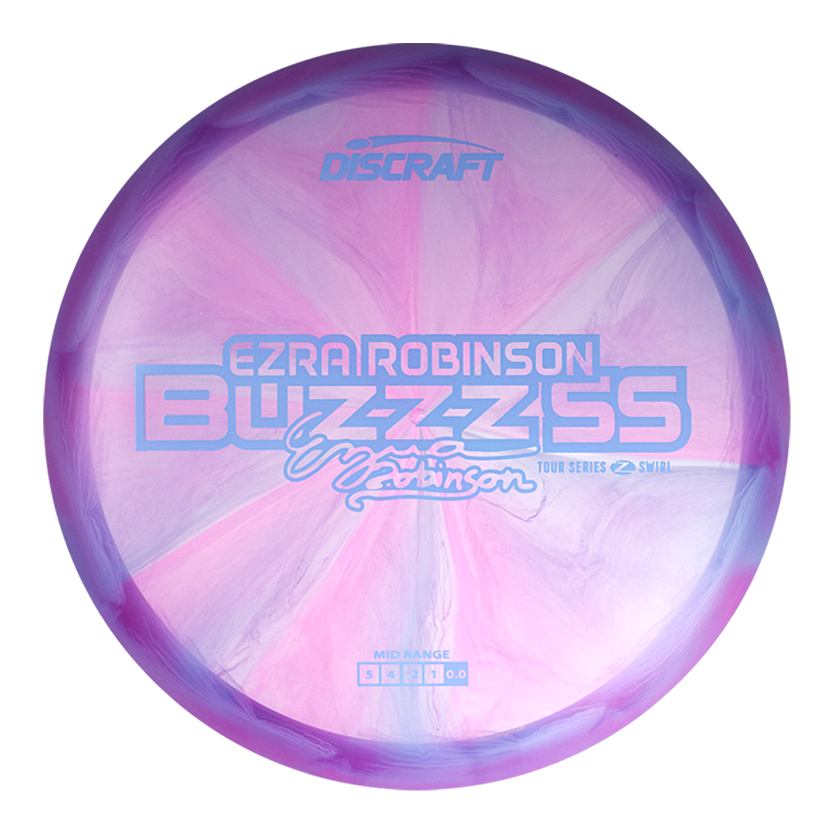 Discraft Buzzz SS - Z Swirl Plastic - Ezra Robinson 2025 Tour Series