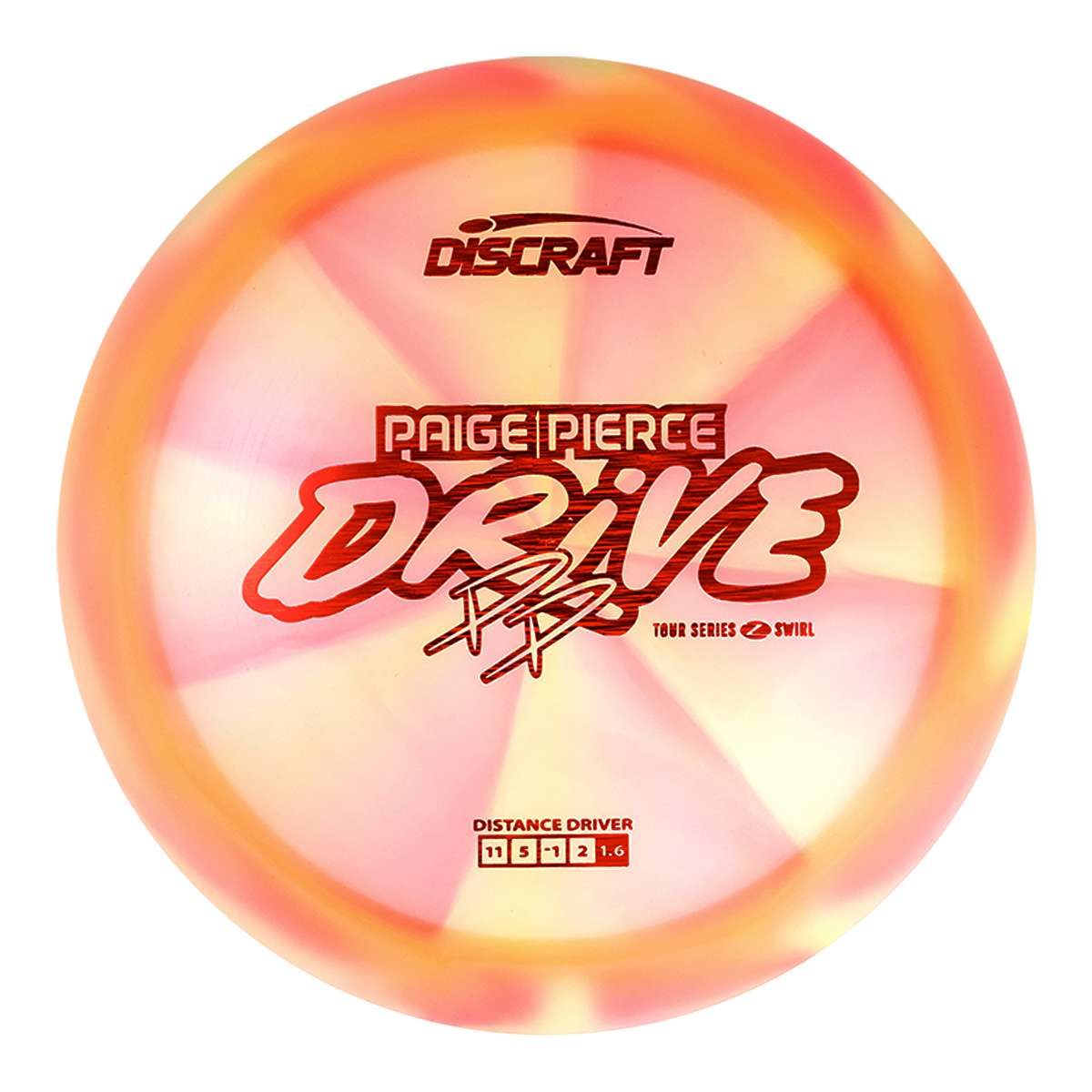 Discraft Drive - Z Swirl Plastic - Paige Pierce 2025 Tour Series