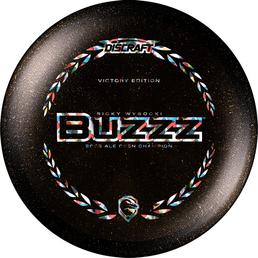 Discraft Buzzz - Midnight Sparkle Plastic - Ricky Wysocki Ale Open Victory Edition