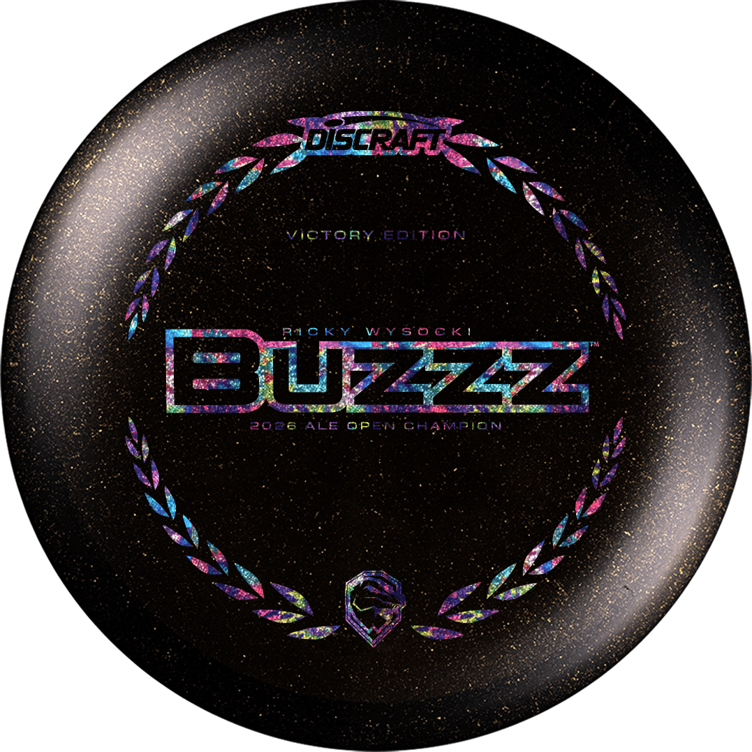 Discraft Buzzz - Midnight Sparkle Plastic - Ricky Wysocki Ale Open Victory Edition