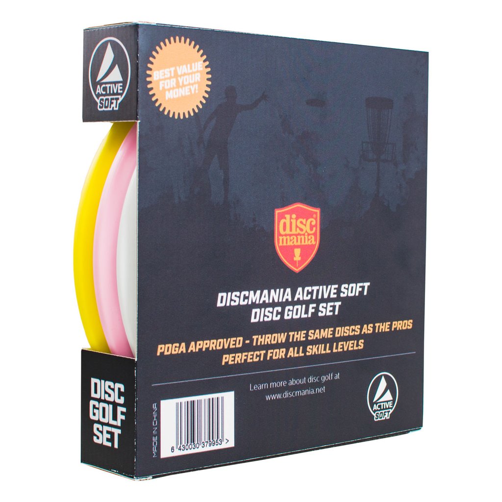 Discmania Active Soft Starter Set - Disc Golf Warehouse