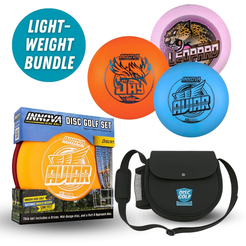 DGW Starter Bag Innova Disc Golf Set Juniors and Ladies