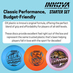 DGW Starter Bag Innova Disc Golf Set Juniors and Ladies