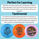 DGW Starter Bag Innova Disc Golf Set Juniors and Ladies