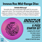 DGW Deluxe 6 Piece Innova Disc Golf Starter Set
