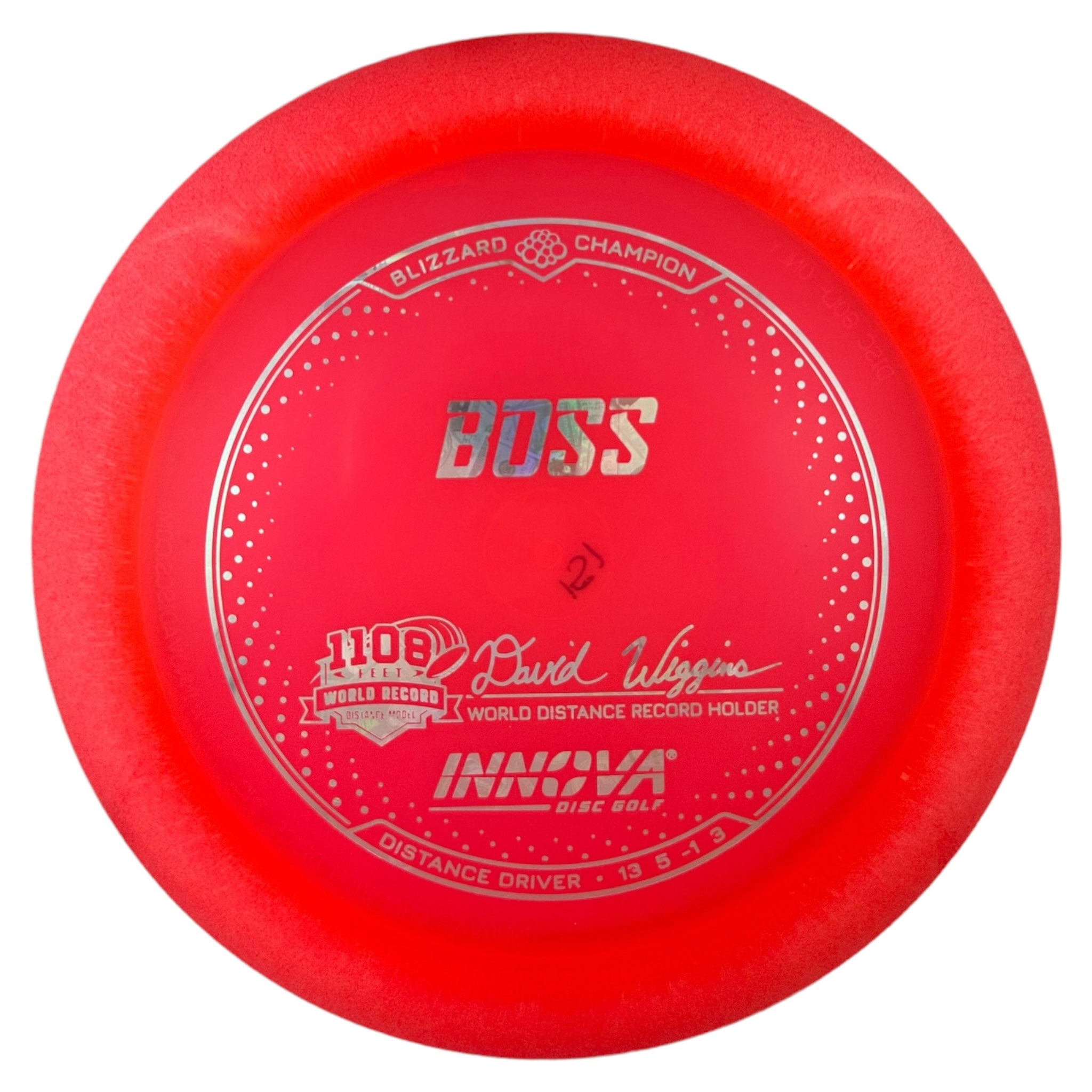 Innova Boss - Blizzard Champion Plastic – Disc Golf Warehouse