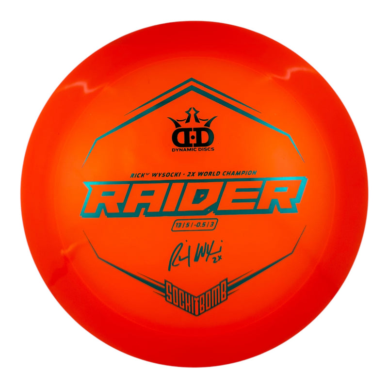 Dynamic Discs Raider - Lucid Ice Plastic - Sockibomb Stamp