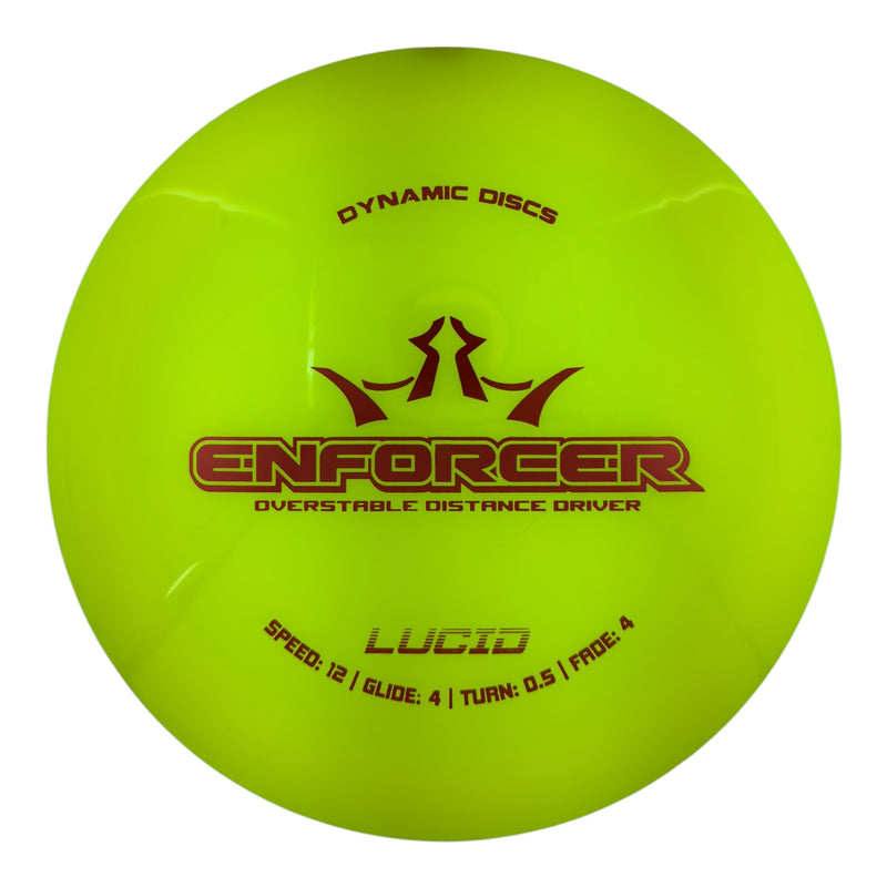 Dynamic Discs Enforcer - Lucid Plastic