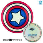 Disc Tattoo Custom Dye