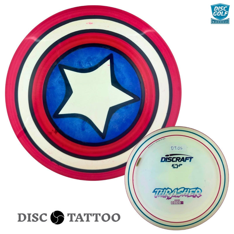 Disc Tattoo Custom Dye