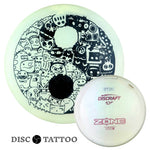 Disc Tattoo Custom Dye