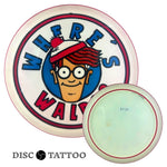Disc Tattoo Custom Dye