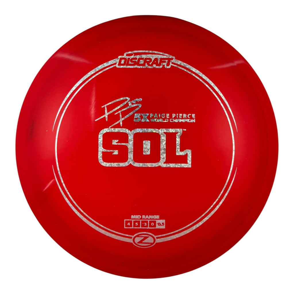 Discraft Sol - Z Plastic - Paige Pierce Signature – Disc Golf Warehouse