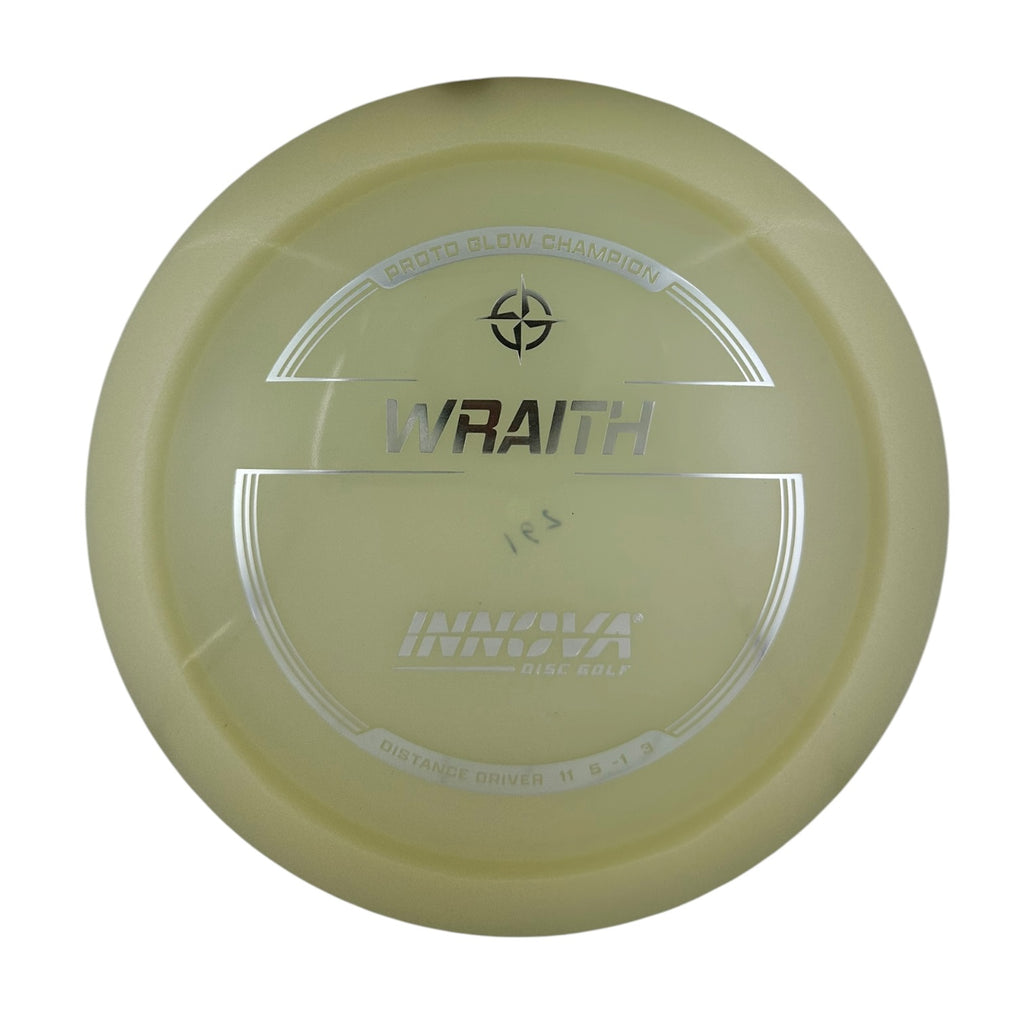 Innova Wraith - Champion Proto Glow Plastic – Disc Golf Warehouse