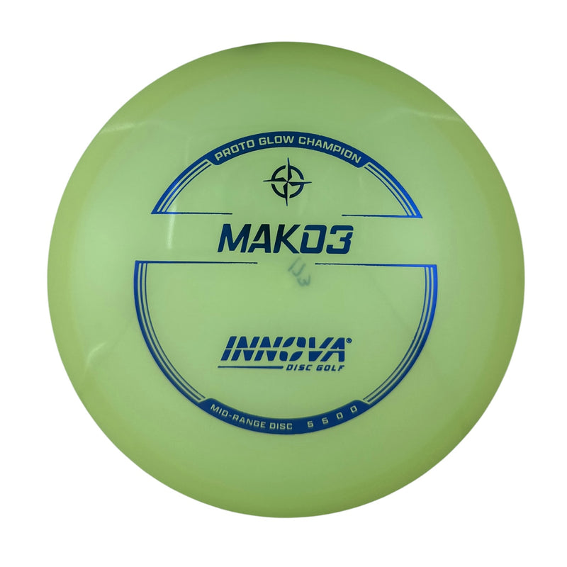 Innova Mako3 - Champion Proto Glow Plastic