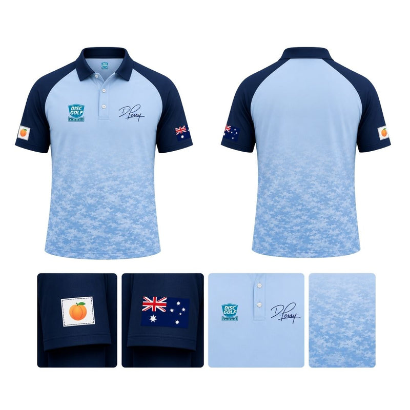Dave "Peaches" Perry Fundraiser Polo - 2026 Worlds Edition
