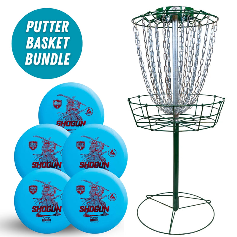 Portable Putting Basket Bundle