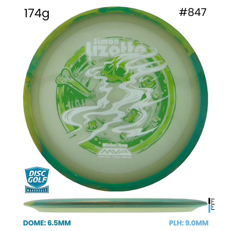Disc Golf Warehouse Axiom Aspect - Eclipse Glow Plastic – Simon Lizotte Halloween Team Series Glow 174g