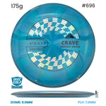Disc Golf Warehouse Axiom Crave - Cosmic Neutron Plastic Blue/Silver, Black 175g