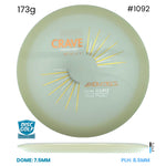 Disc Golf Warehouse Axiom Crave - Total Eclipse Glow Plastic Glow 173g