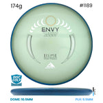 Disc Golf Warehouse Axiom Envy - Eclipse Glow Plastic Glow/Blue Rim/Black, Gold 174g