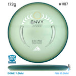 Disc Golf Warehouse Axiom Envy - Eclipse Glow Plastic Glow/Teal Swirl Rim/Black, Gold 173g