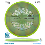 Disc Golf Warehouse Axiom Rhythm - Cosmic Neutron Plastic Green/Silver, Black 174g