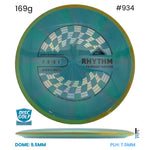 Disc Golf Warehouse Axiom Rhythm - Cosmic Neutron Plastic Teal/Black, Silver 169g