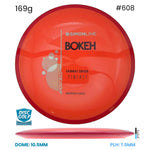 Disc Golf Warehouse Axiom Simon Line Bokeh - Neutron Plastic Orange/Black, Silver 169g