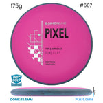 Disc Golf Warehouse Axiom Simon Line Pixel - Electron Firm Plastic Hot Pink/White 175g