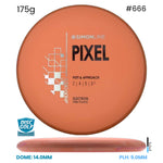 Disc Golf Warehouse Axiom Simon Line Pixel - Electron Firm Plastic Orange/White 175g