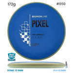 Disc Golf Warehouse Axiom Simon Line Pixel - Electron Plastic Blue/Black, White 172g