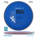 Disc Golf Warehouse Axiom Simon Line Pixel - Electron Plastic Blue/Black, White 173g