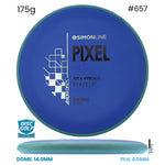 Disc Golf Warehouse Axiom Simon Line Pixel - Electron Plastic Blue/White 175g