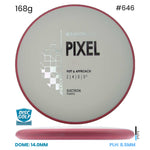 Disc Golf Warehouse Axiom Simon Line Pixel - Electron Plastic White/Black, Silver 168g