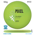 Disc Golf Warehouse Axiom Simon Line Pixel - Electron Soft Plastic Green/Black, Silver 166g